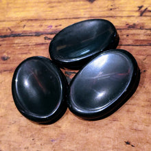 Load image into Gallery viewer, Black Agate Worry Stone