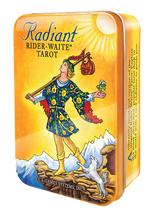 Load image into Gallery viewer, Radiant Waite Tarot Deck - In A Tin