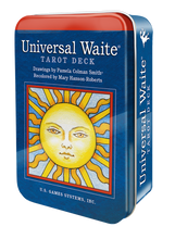 Load image into Gallery viewer, Universal Waite Tarot Deck - In A Tin