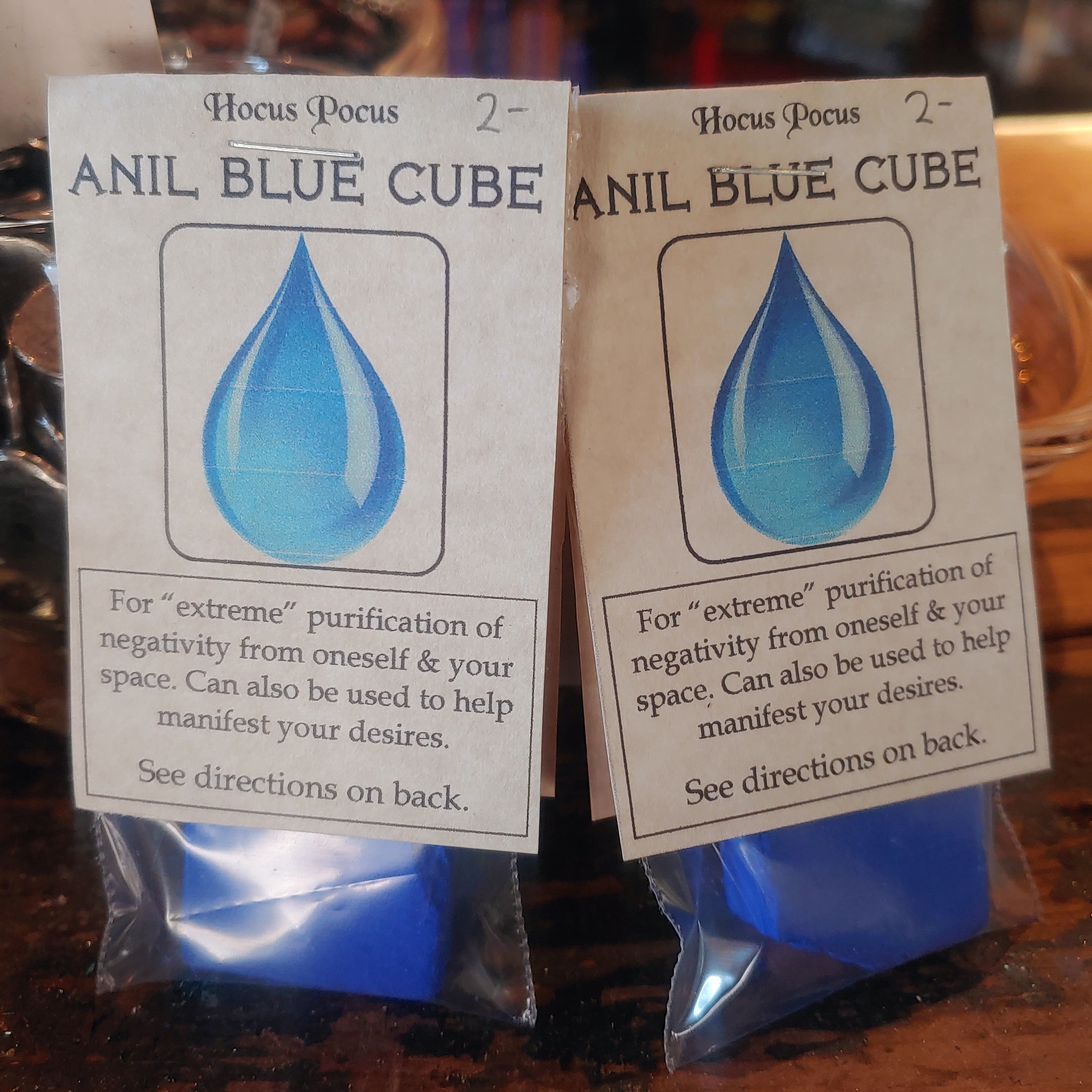 Anil Blue Cube – Hocus Pocus Pgh