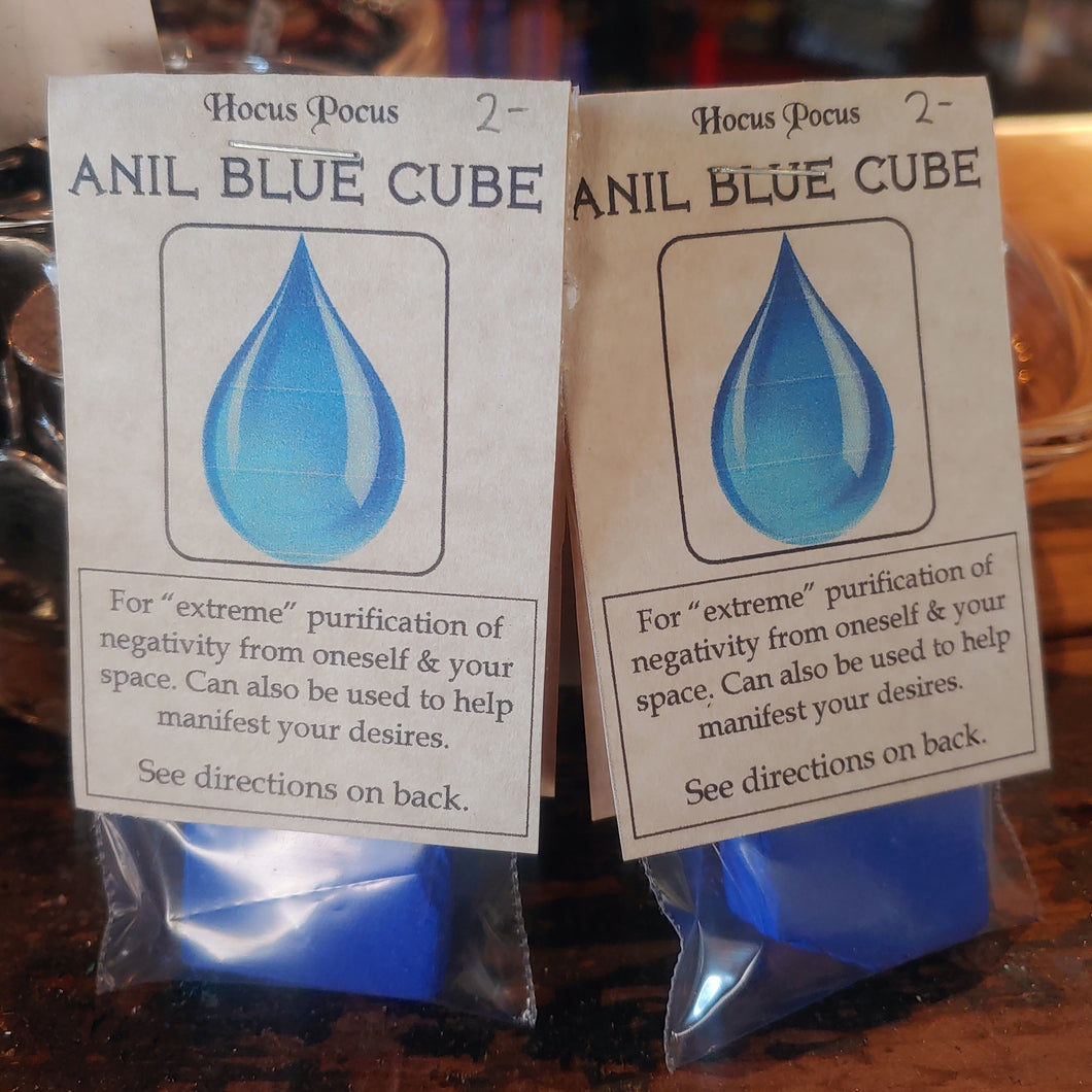Anil Blue Cube