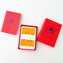Load image into Gallery viewer, Various cards layed out of the Sacred Symbol Oracle Deck

