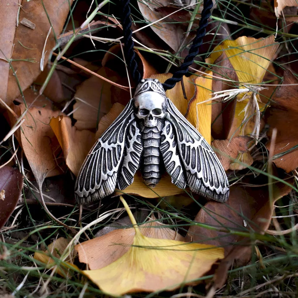 Death's Head Moth Necklace (Large)