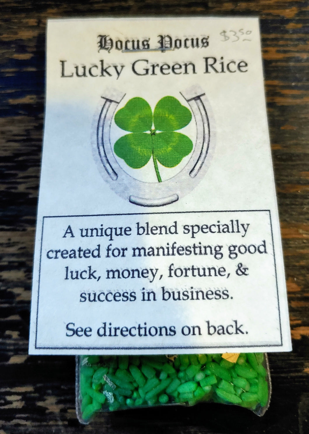 Lucky Green Rice