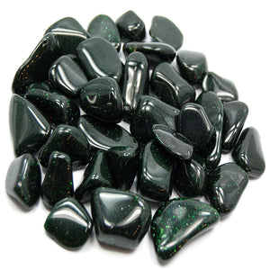 Goldstone Green Tumbled