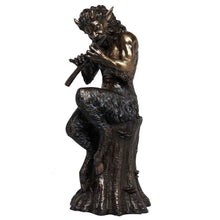 Load image into Gallery viewer, Satyr Pan Statue
