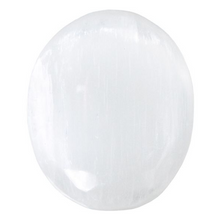 Load image into Gallery viewer, Selenite Soothing Palm Stones
