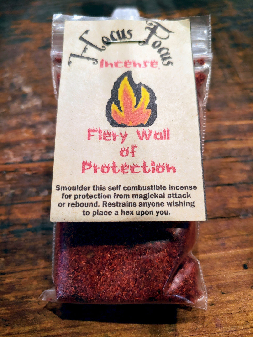 Hocus Pocus Fiery Wall of Protection Incense