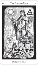 Load image into Gallery viewer, Sample Hermetic Tarot Card The Fool
