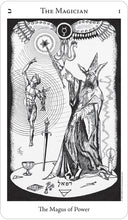 Load image into Gallery viewer, Sample Hermetic Tarot Card The Magician
