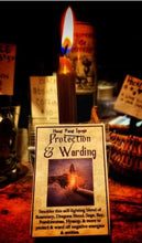 Load image into Gallery viewer, Protection &amp; Warding Powdered Incense surrounded by occult items.
