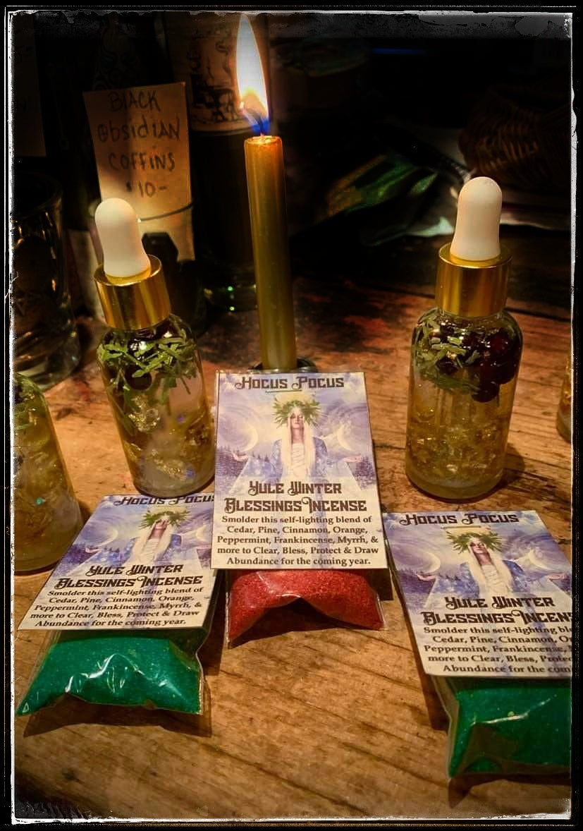 Hocus Pocus Signature Scent Yule/Winter Blessings Incense